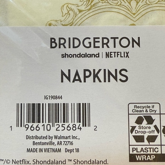 Bridgerton Tea Party Invitation’s Plates Napkins Utensil Holder Tea Pot NEW - Picture 6 of 16